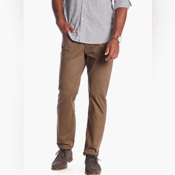 Lucky Brand Men’s 121 Heritage Slim Straight Leg Pants - Picture 4 of 6